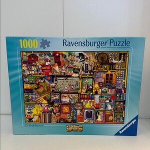 Ravensburger The Craft Cupboard" 1000-piece jigsaw puzzle.